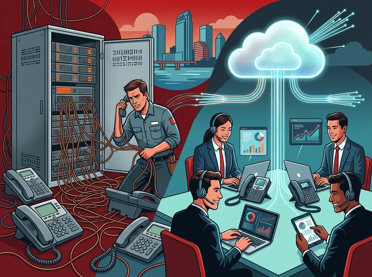 Switch to a cloud based phone system in Tampa