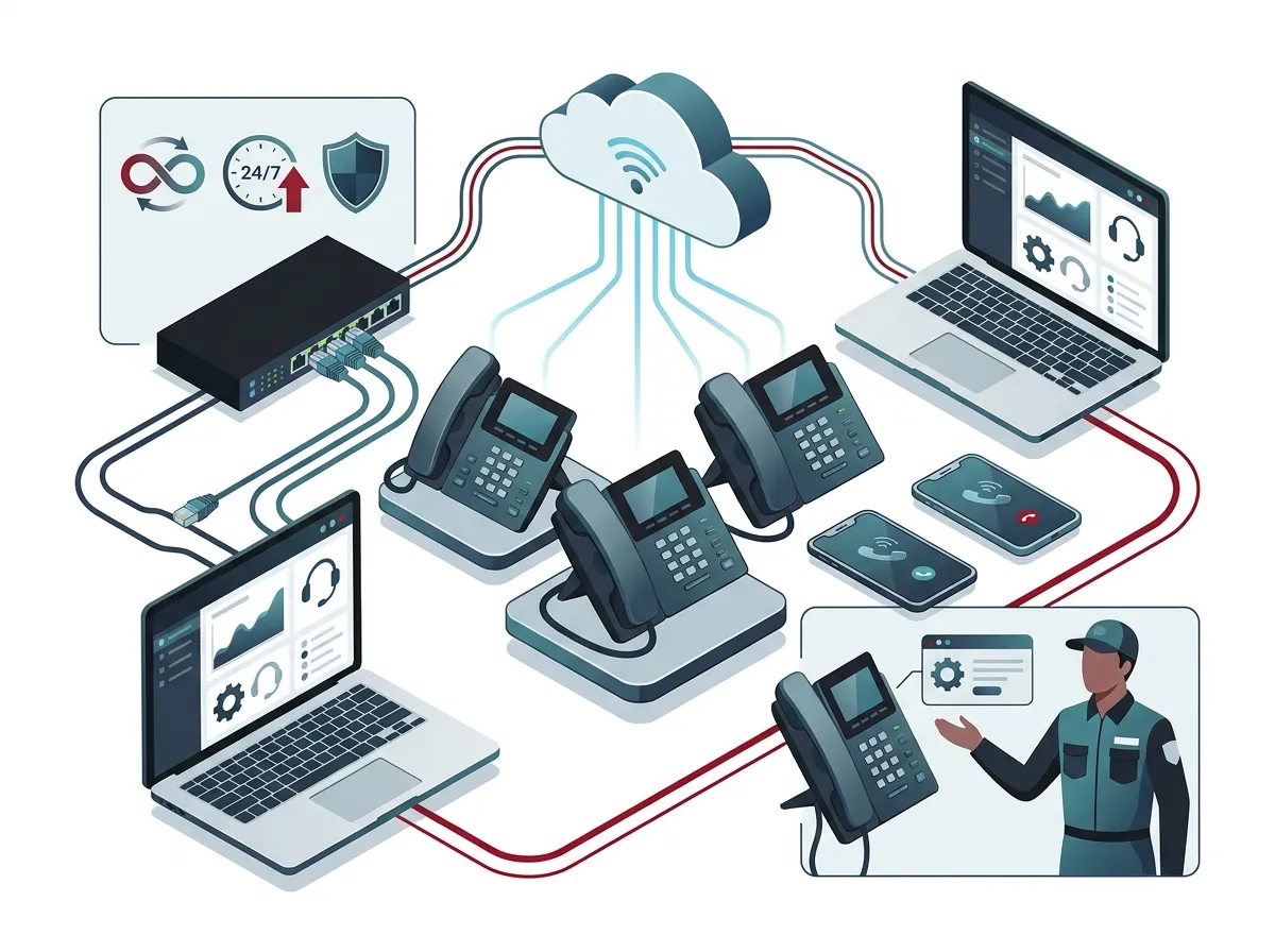 Cloud phone system installation for businesses in Tampa