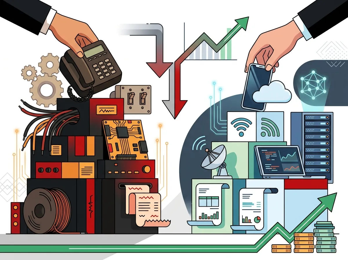 What is the difference between VoIP and a traditional phone system?