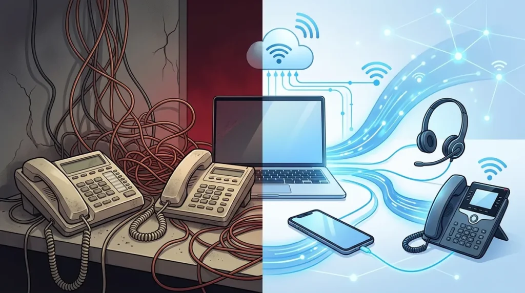 6 Key Differences Between VoIP and Traditional Phone Systems
