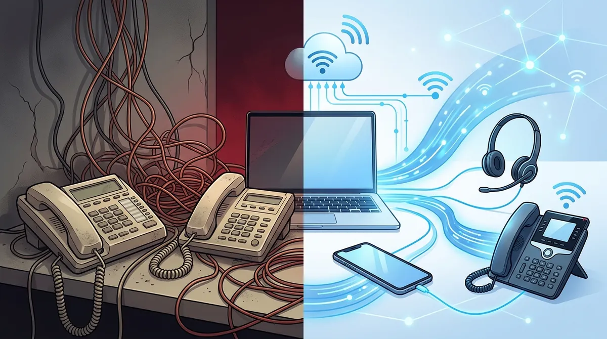 6 Key Differences Between VoIP and Traditional Phone Systems