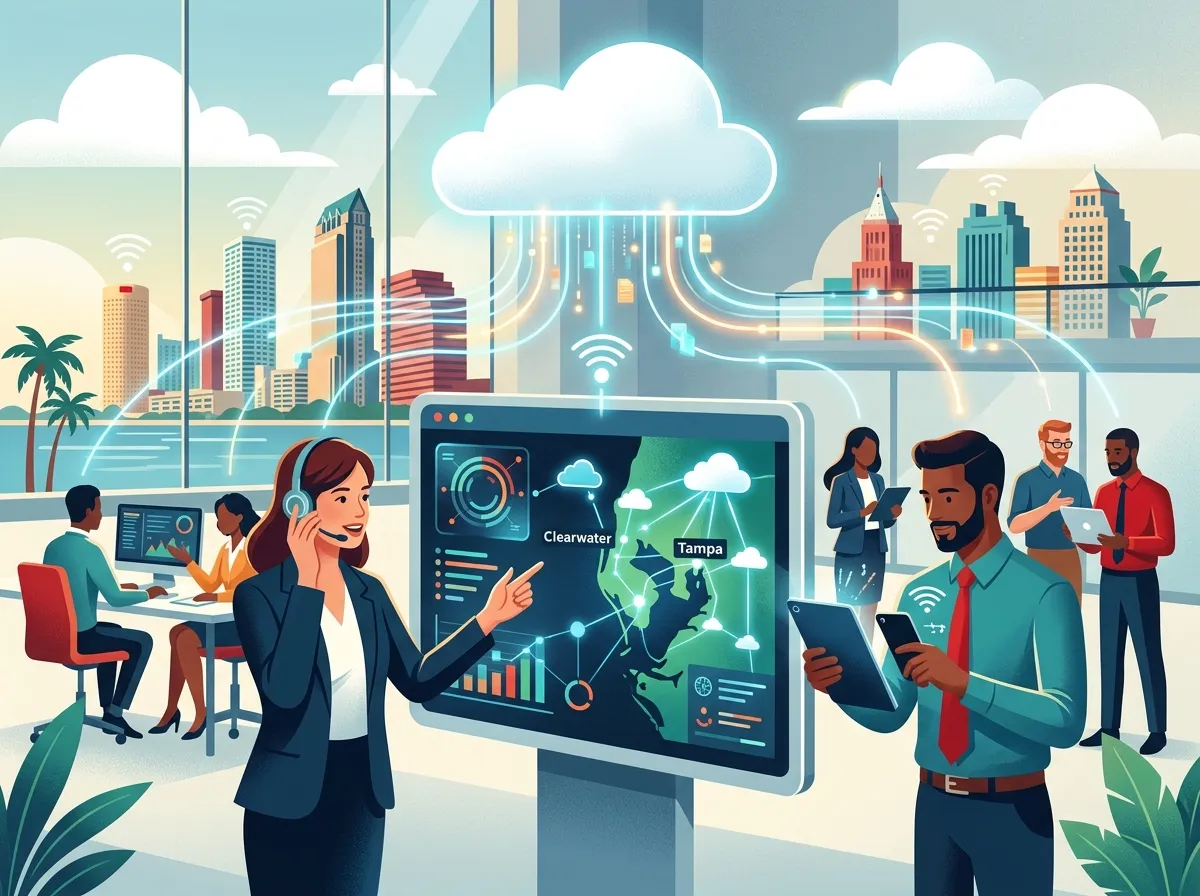 What is the best cloud based phone system for a small business in Tampa?