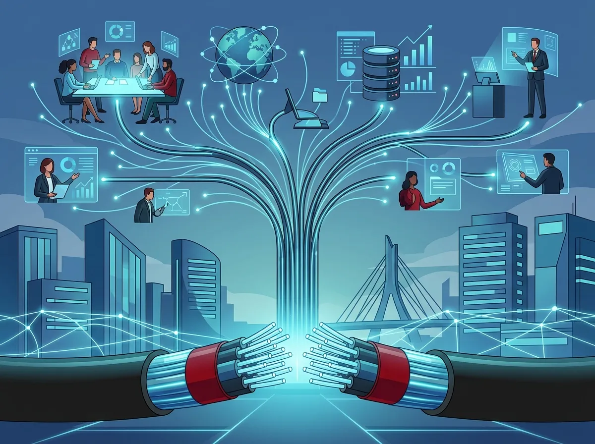 Business fiber optic internet installation in Tampa
