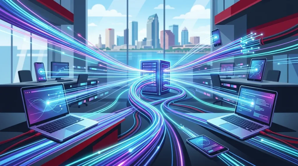 Fiber vs. Cable Business Internet in Tampa: Which Wins?