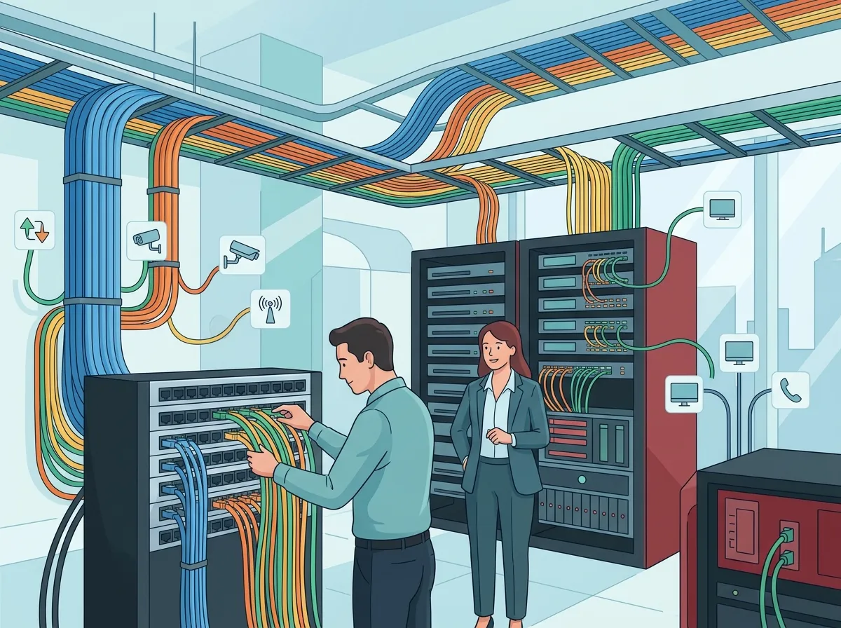 Structured cabling installation company in Tampa FL