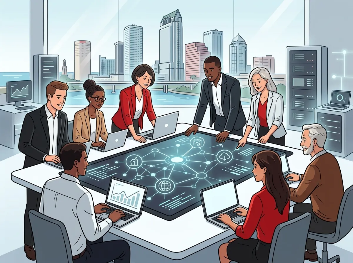What is the difference between fiber and broadband internet for businesses in Tampa?
