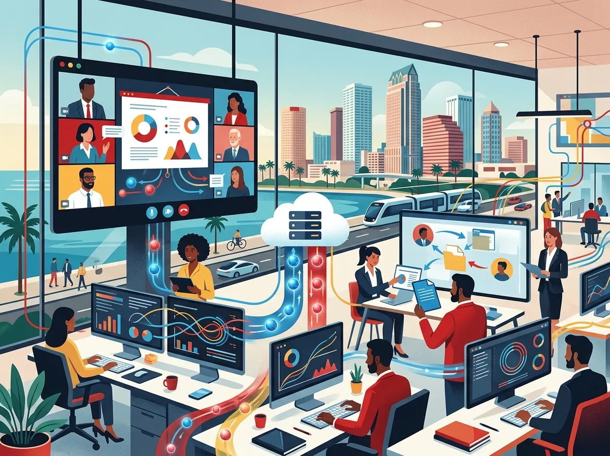 What is the fastest internet service available for businesses in Tampa?