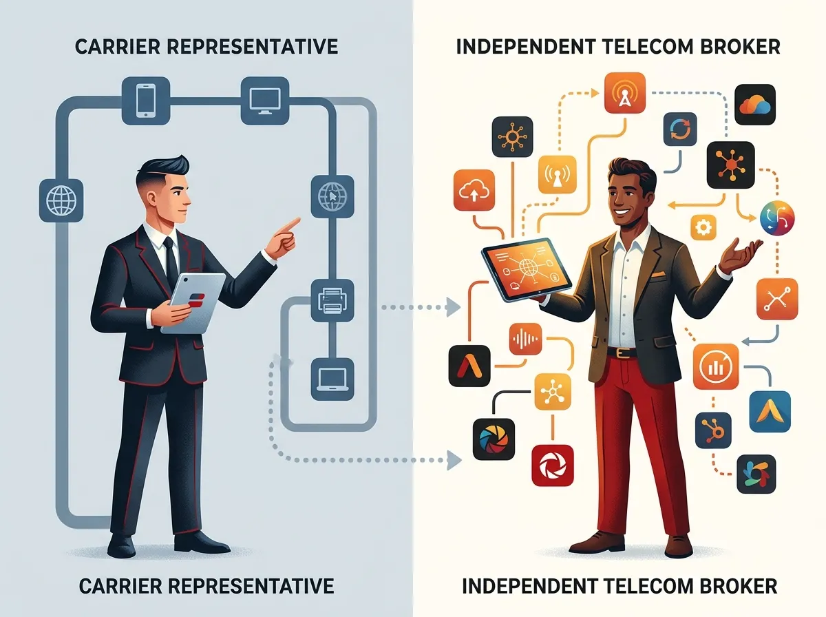 Independent telecom broker for businesses in Tampa FL
