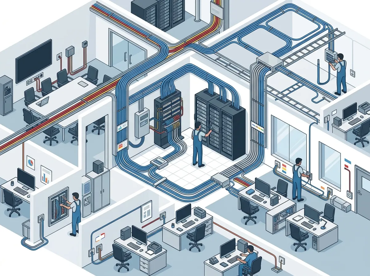 Best structured cabling contractor for businesses in Tampa