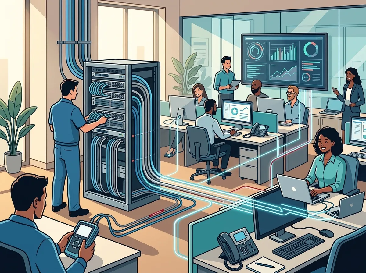 How do I find a reliable structured cabling contractor in Tampa?