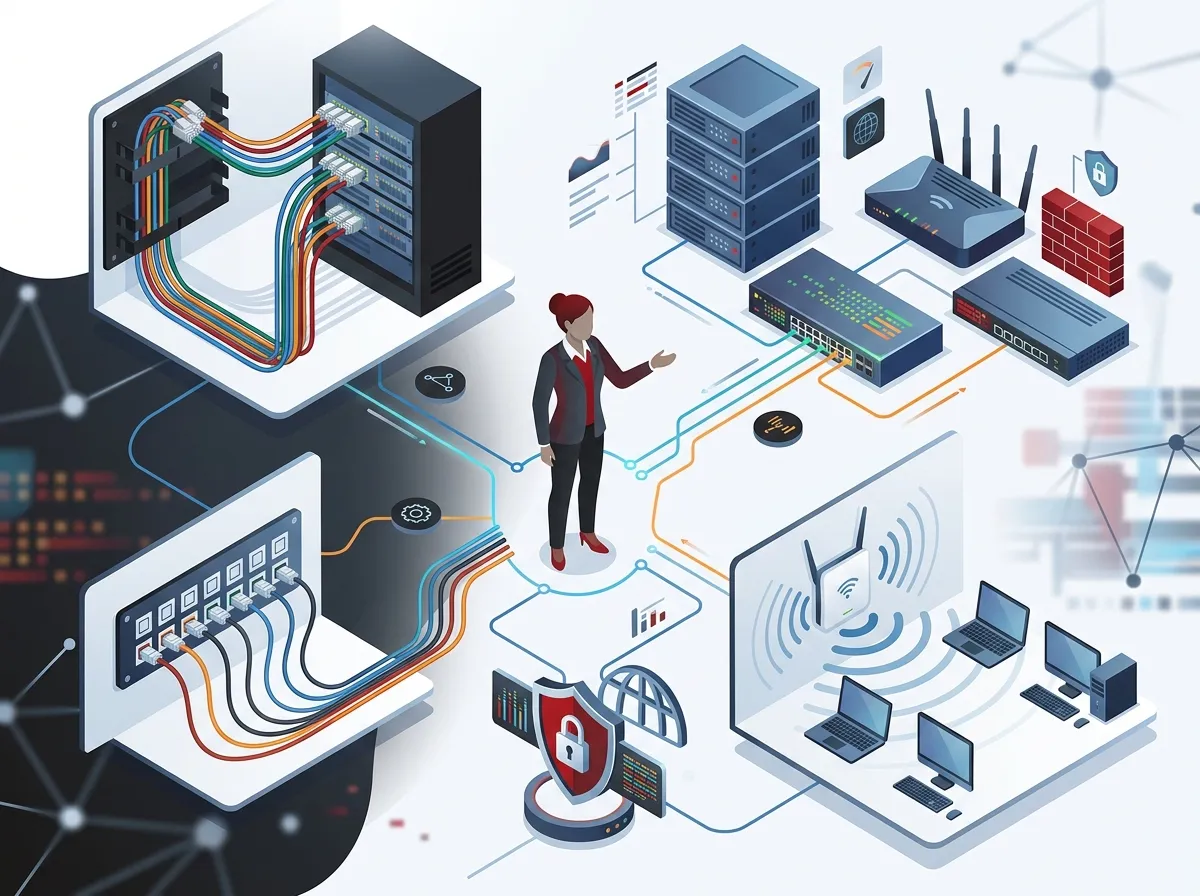 Business network setup and installation in Tampa Florida