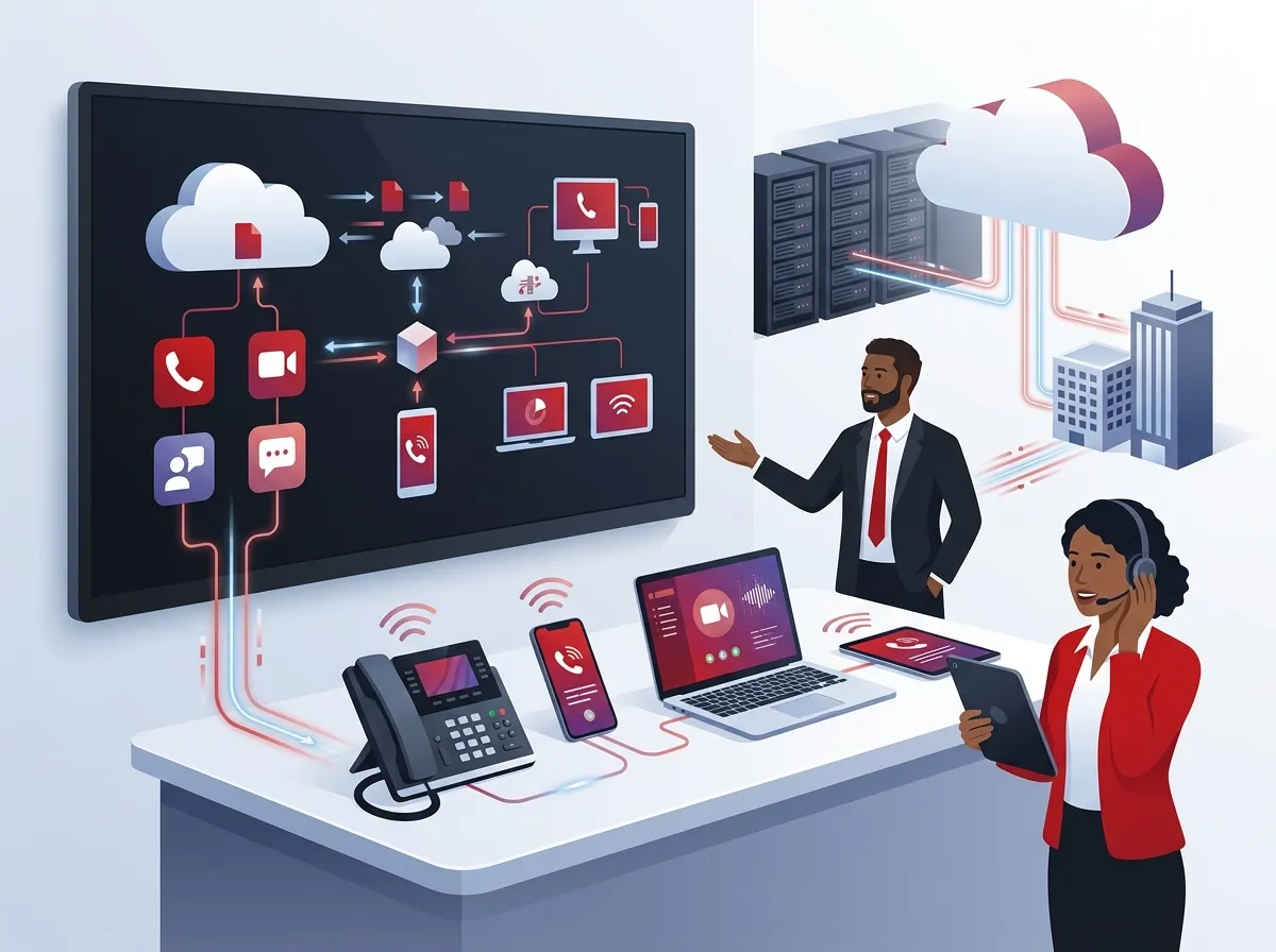 hosted voip