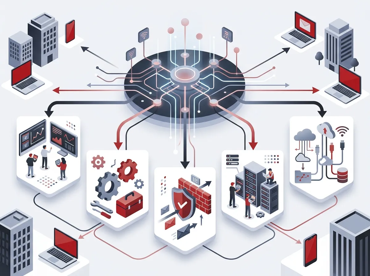 How much does a managed network service cost for a business in Tampa?