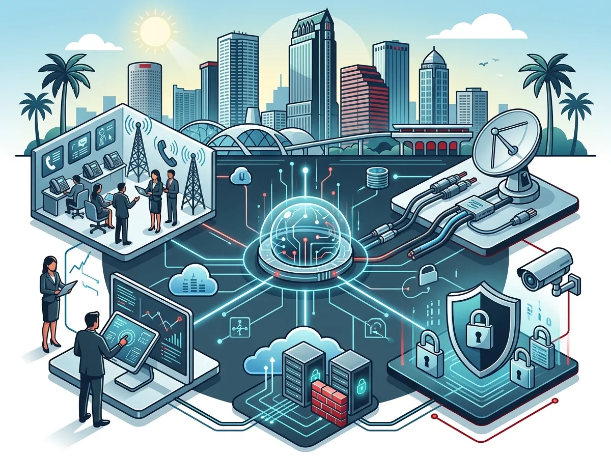 Business phone internet security Tampa