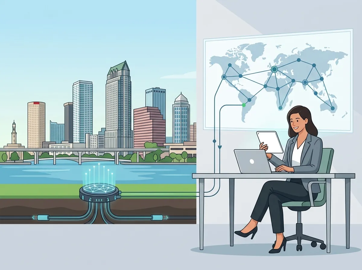 What telecom services do businesses in Tampa need?