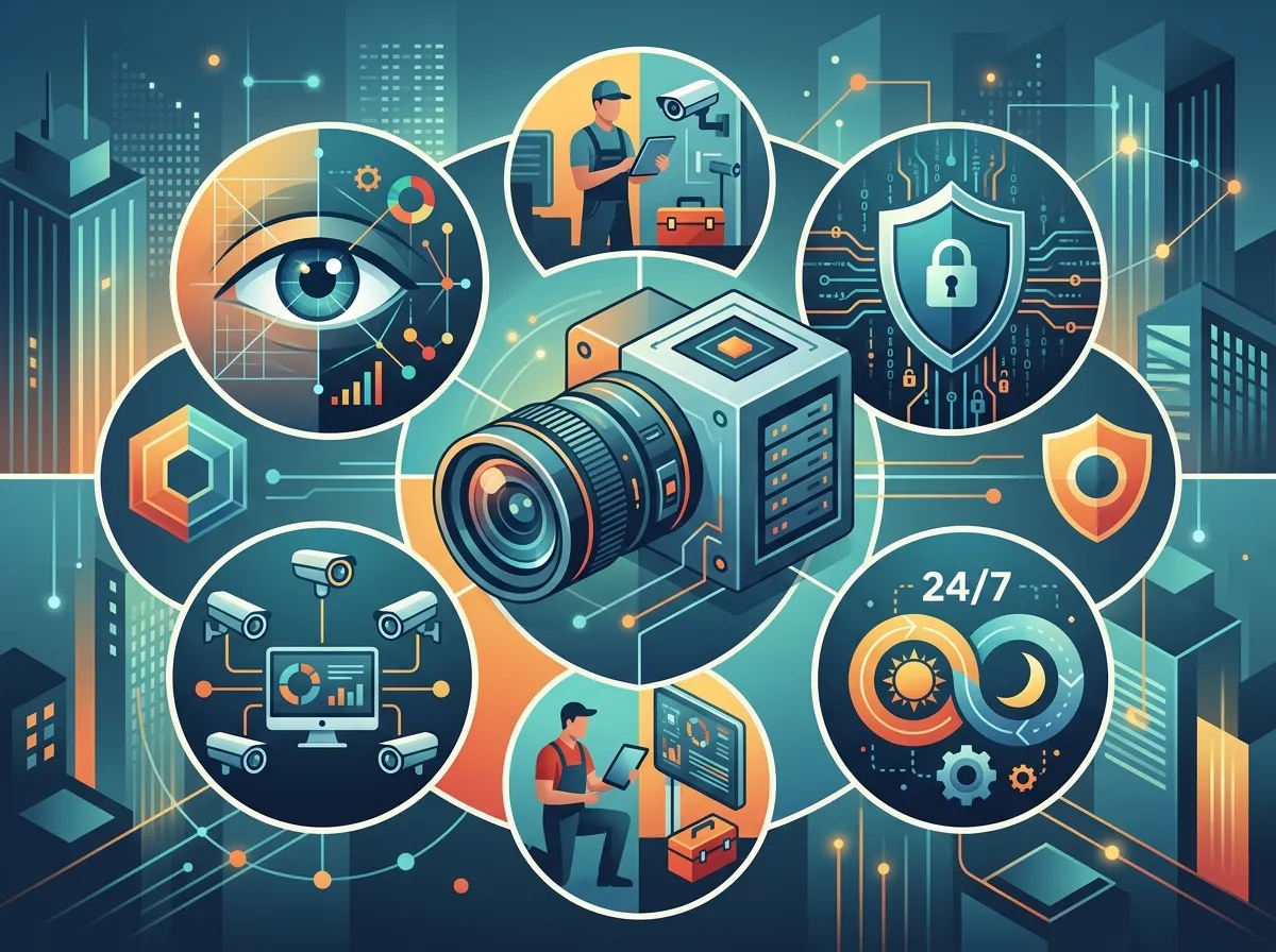 Professional video surveillance systems for businesses in Tampa