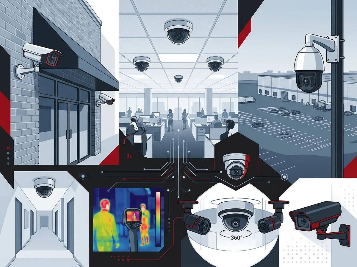 Professional video surveillance systems for businesses in Tampa