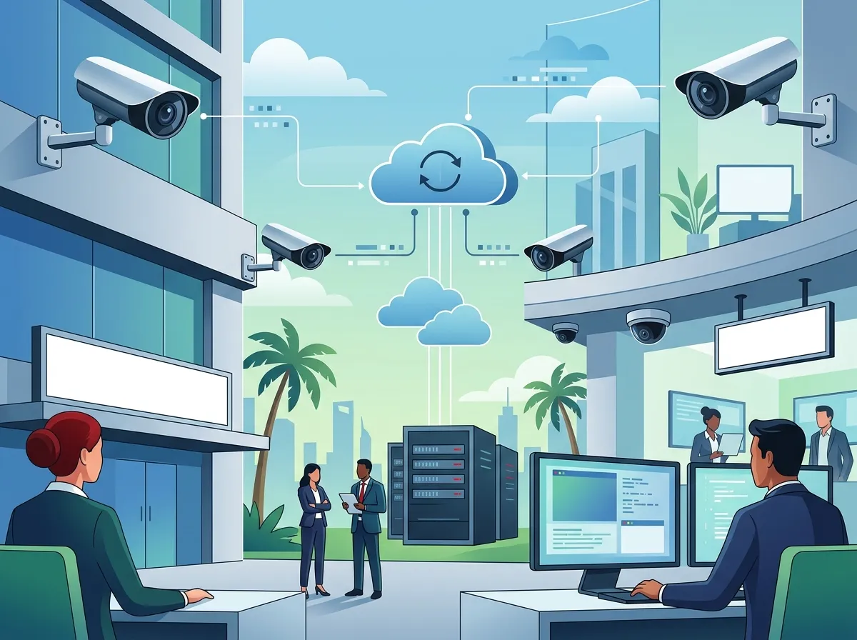 Affordable cloud security camera installation in Tampa FL
