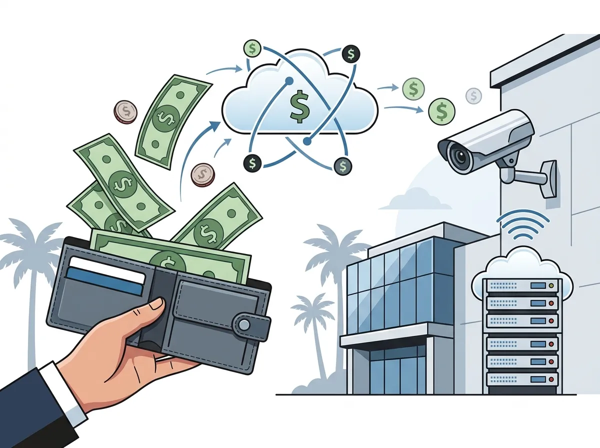 Affordable cloud security camera installation in Tampa FL