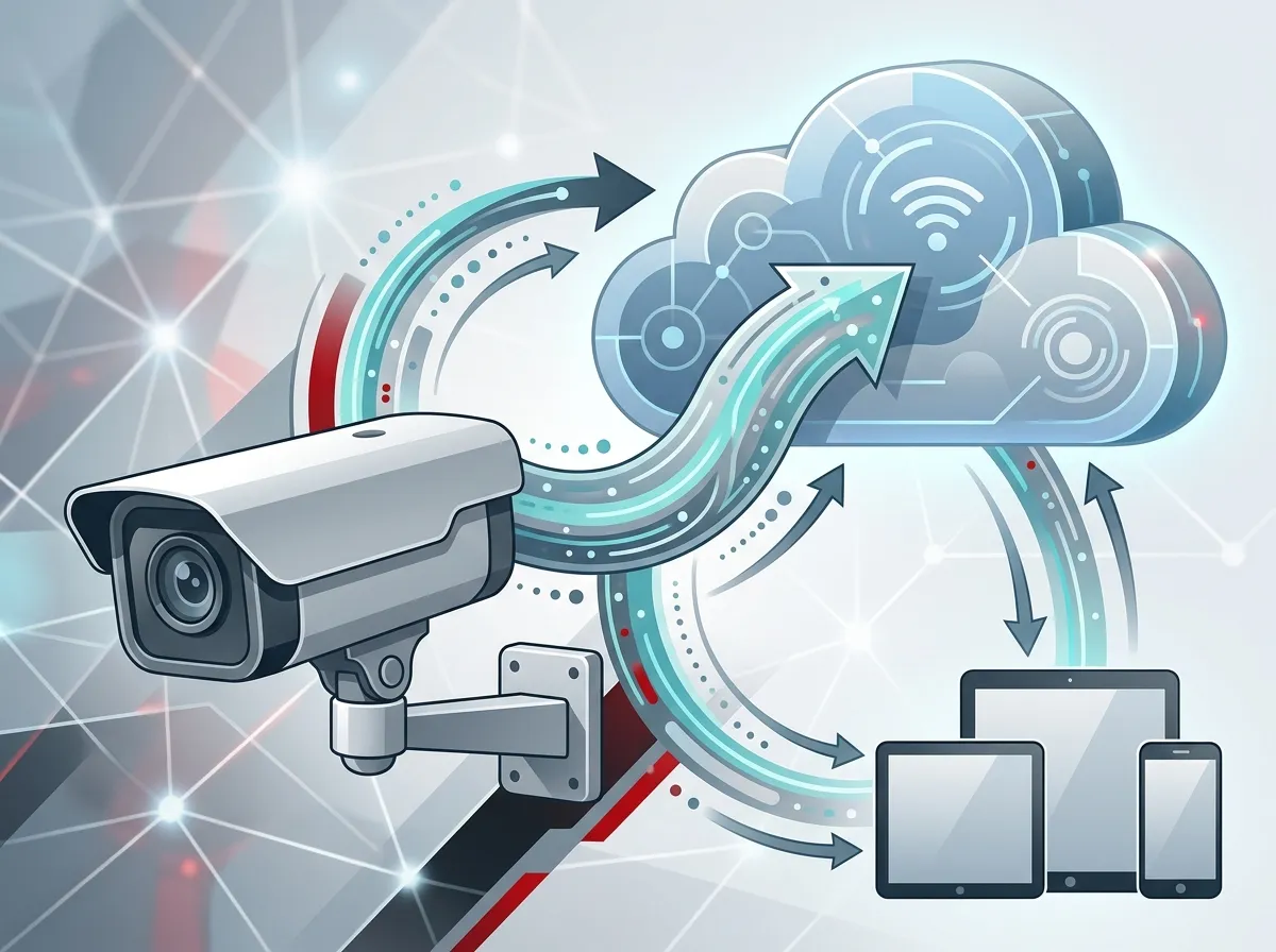 Do cloud based security cameras work if the internet goes down in Tampa?