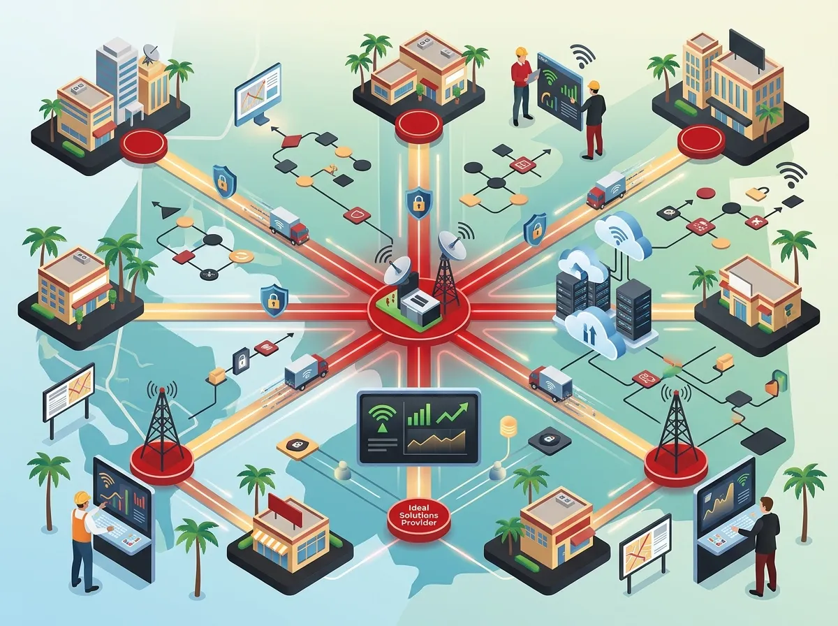 Reliable network solutions for multi-location businesses in Tampa