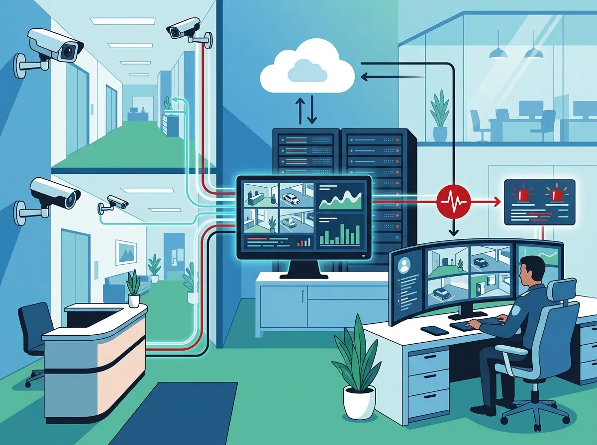 24/7 video monitoring