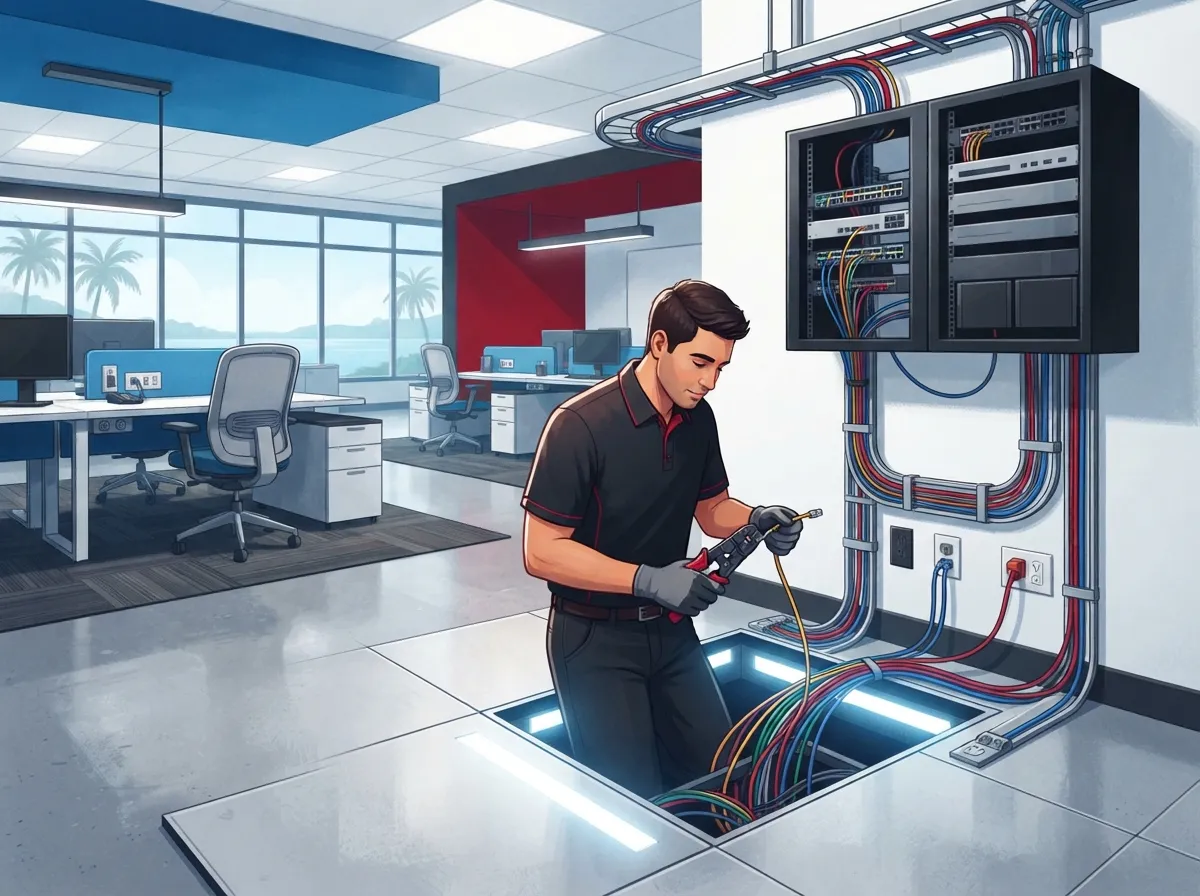 network cabling installation Clearwater