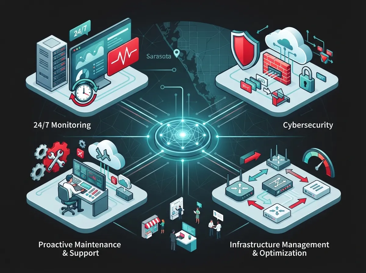 Managed network services Sarasota Florida