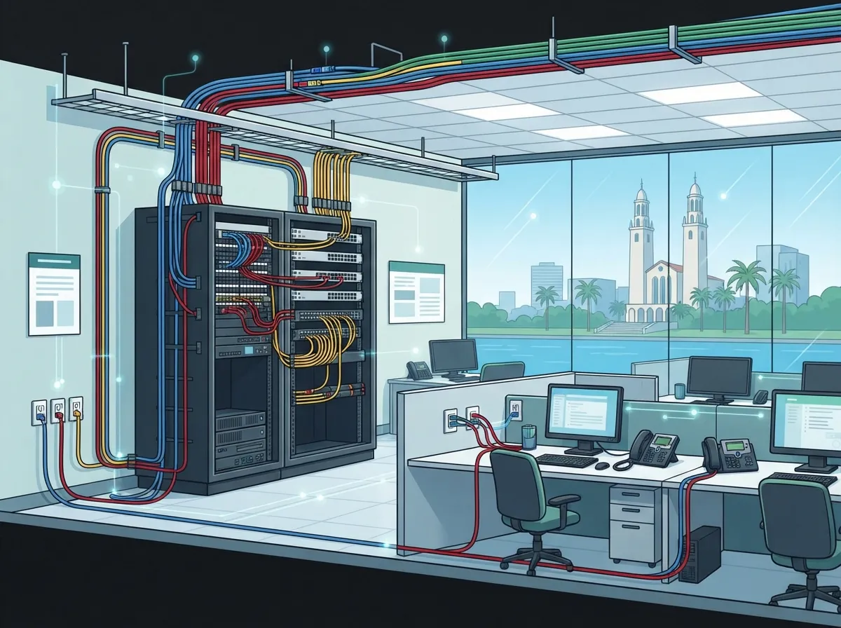 structured cabling services Tampa FL