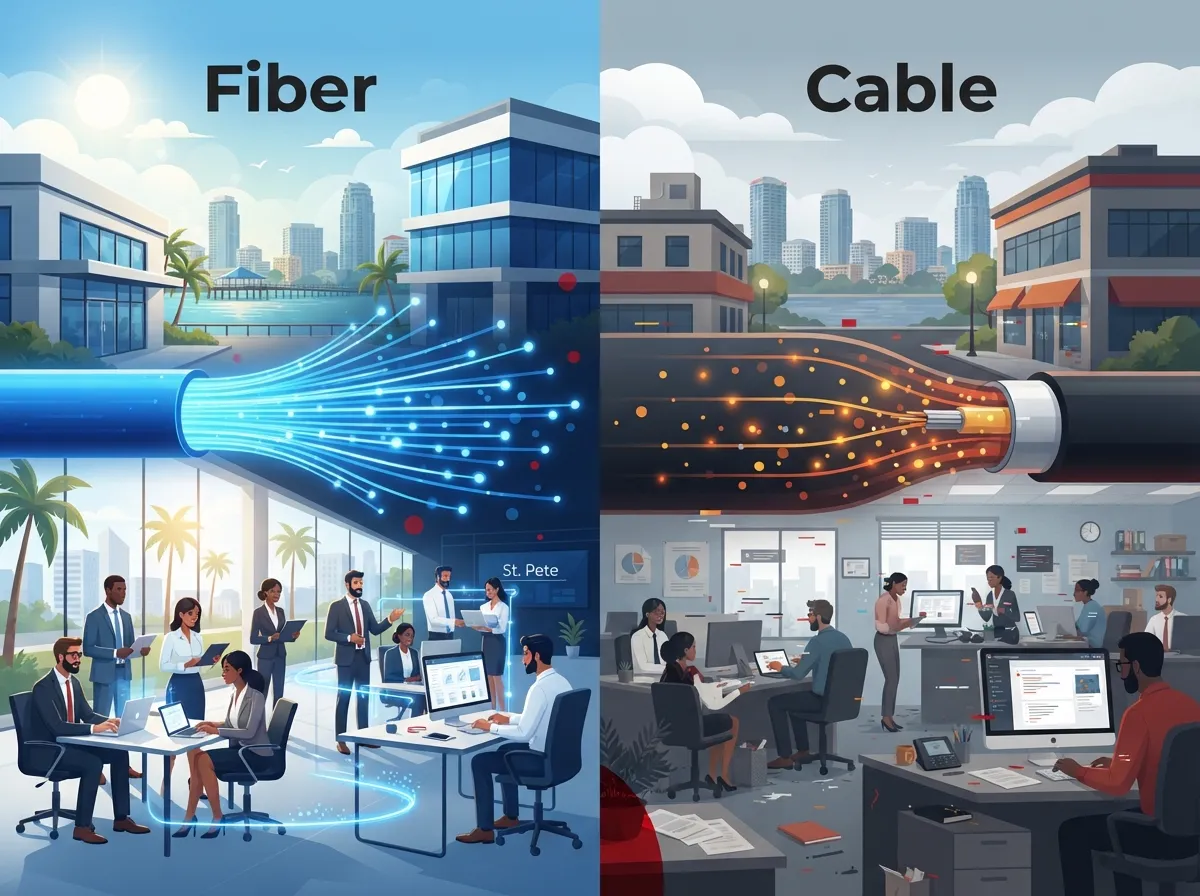 fiber internet for business St Petersburg