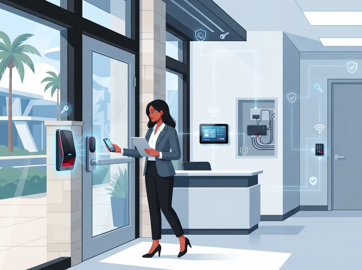 keyless entry systems for business Sarasota