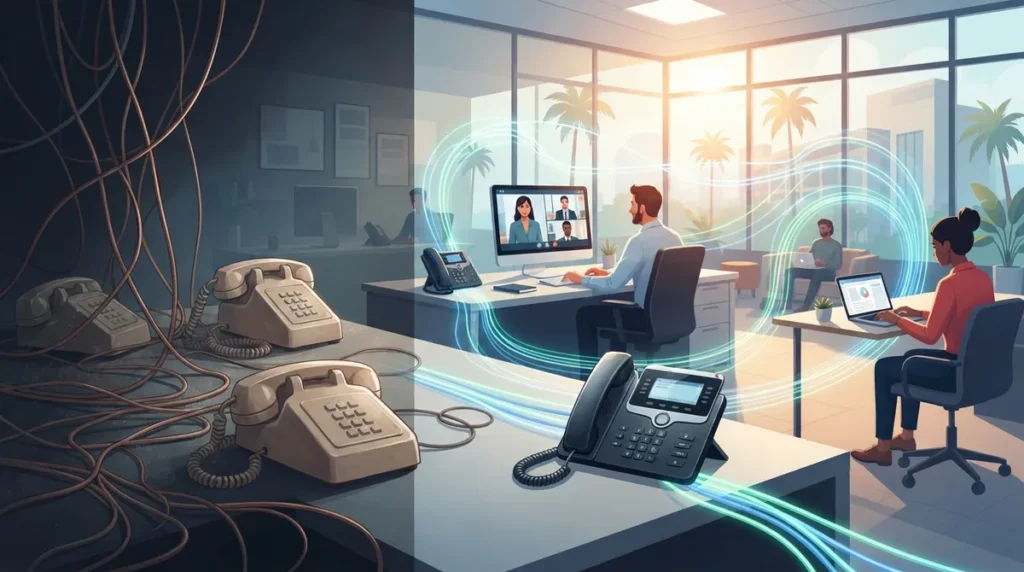 VoIP vs. Old Phone Lines: Orlando Small Business Wins?