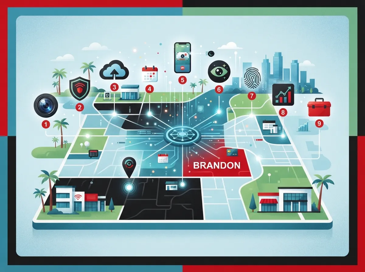 business security cameras Brandon FL
