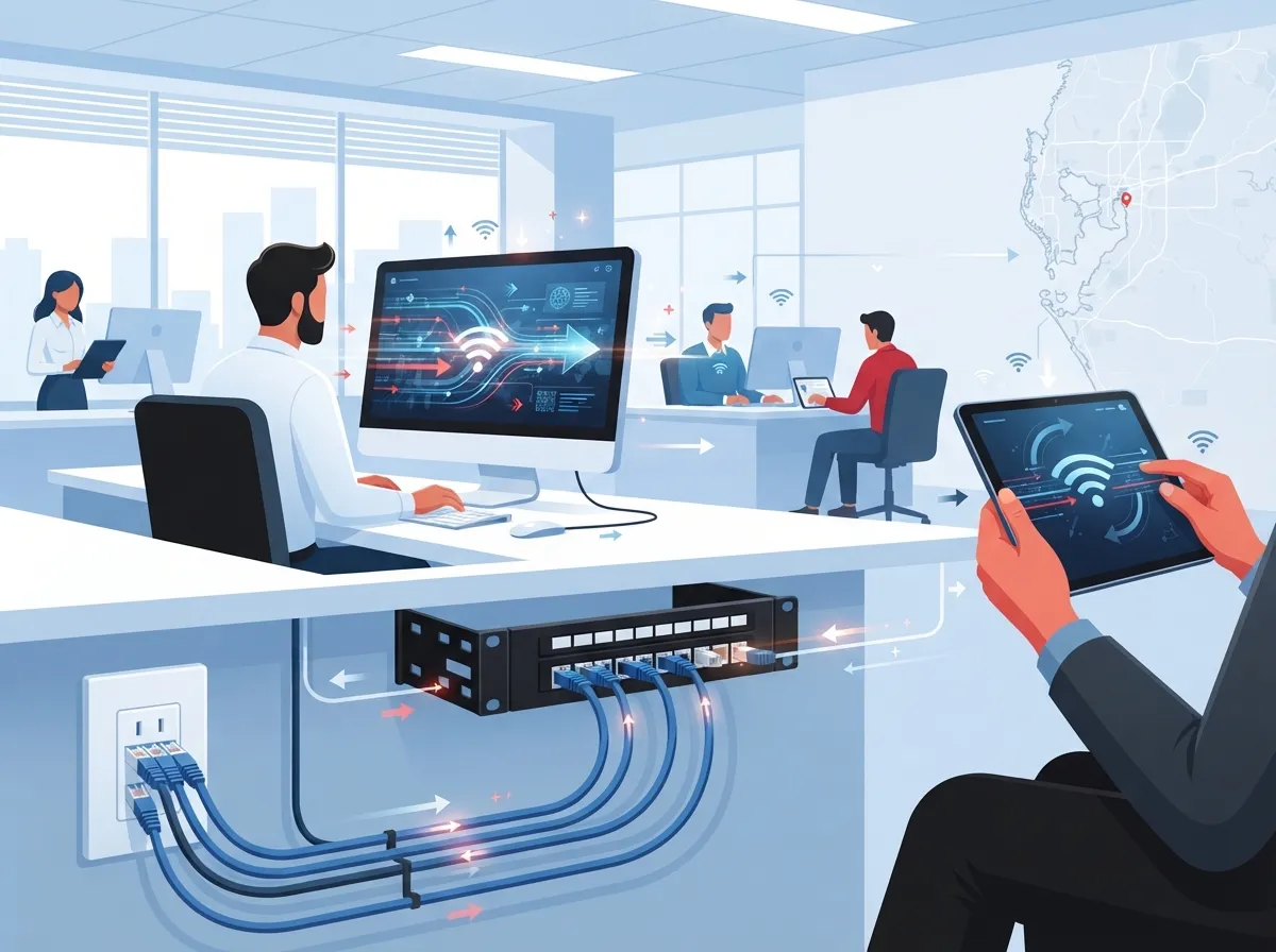 CAT6 cabling installation Tampa Bay