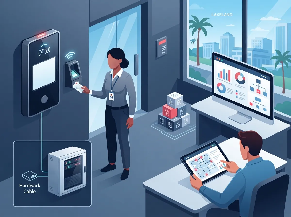 commercial door access control Lakeland