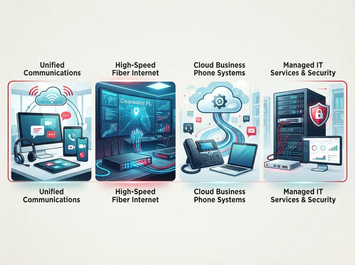 Telecommunications company Clearwater FL