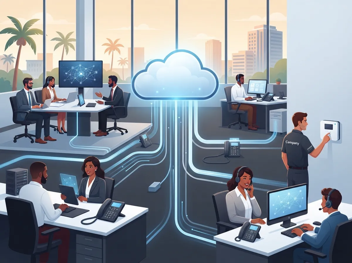 hosted PBX system Brandon FL