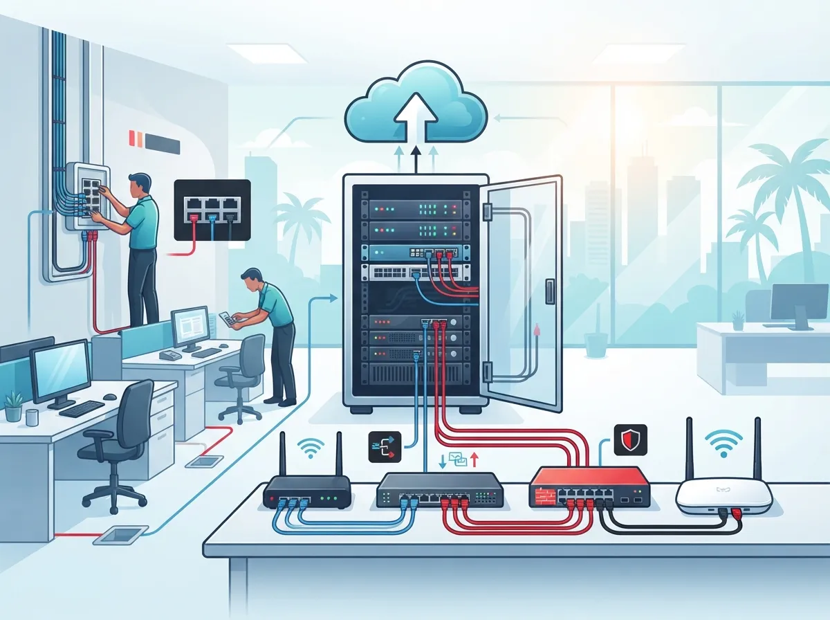 business network setup Lakeland FL