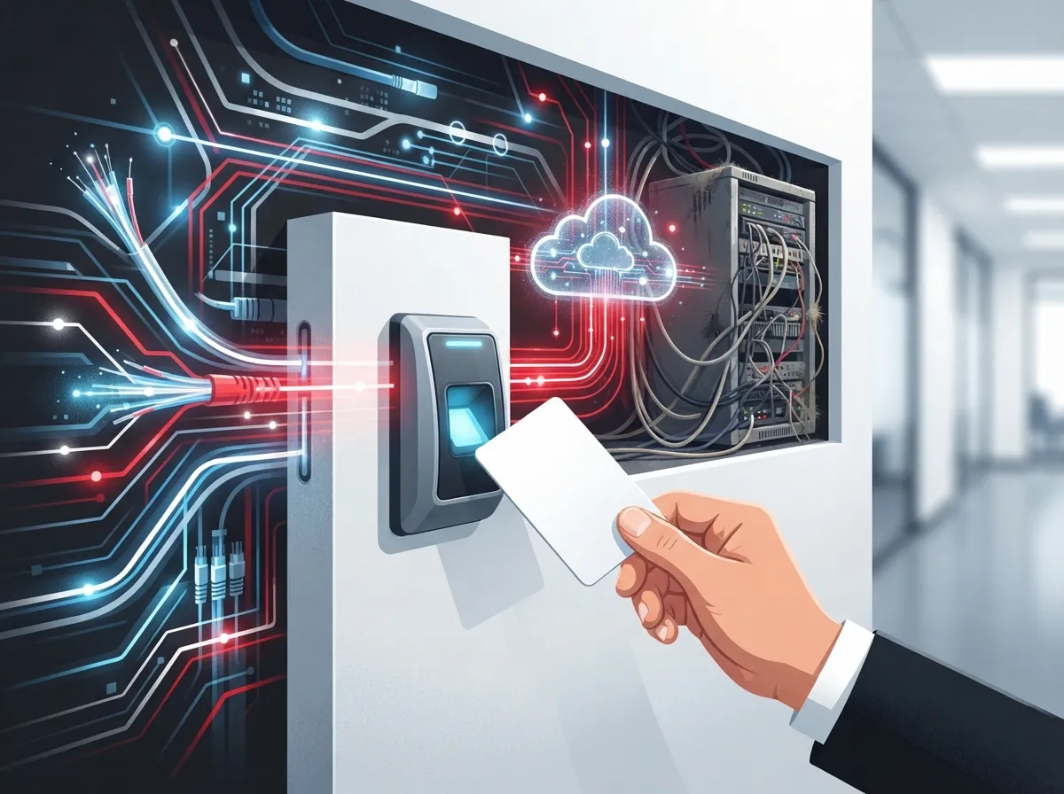 cloud access control card reader