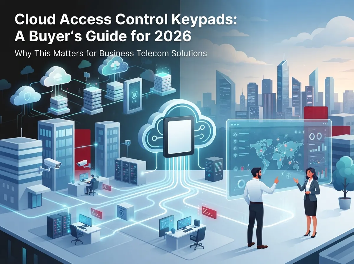 cloud access control keypad