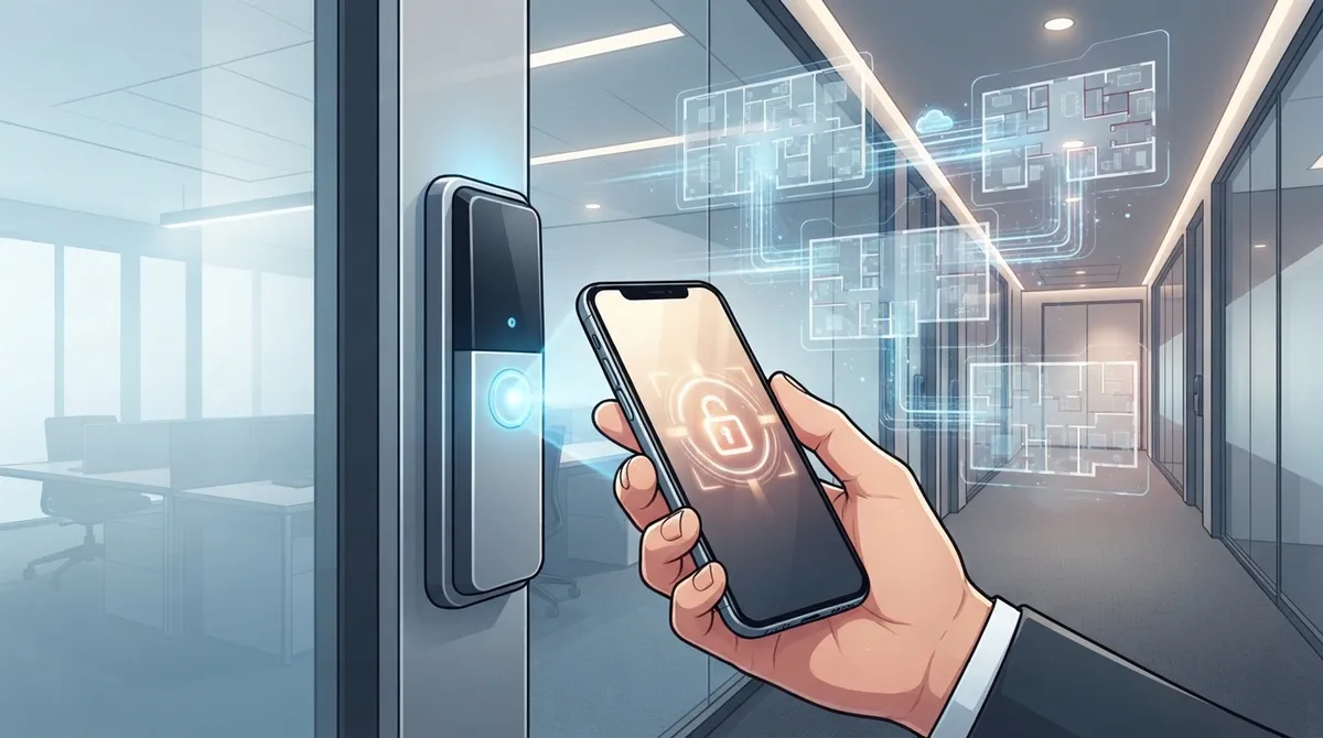 How to Manage Office Doors With a Mobile Access App