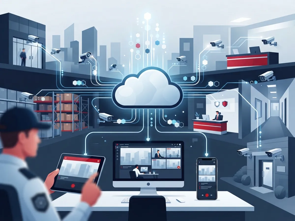 wireless vs cloud security cameras