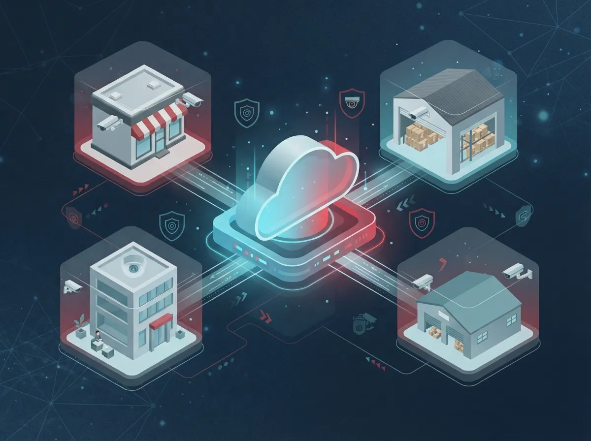 multi location cloud surveillance