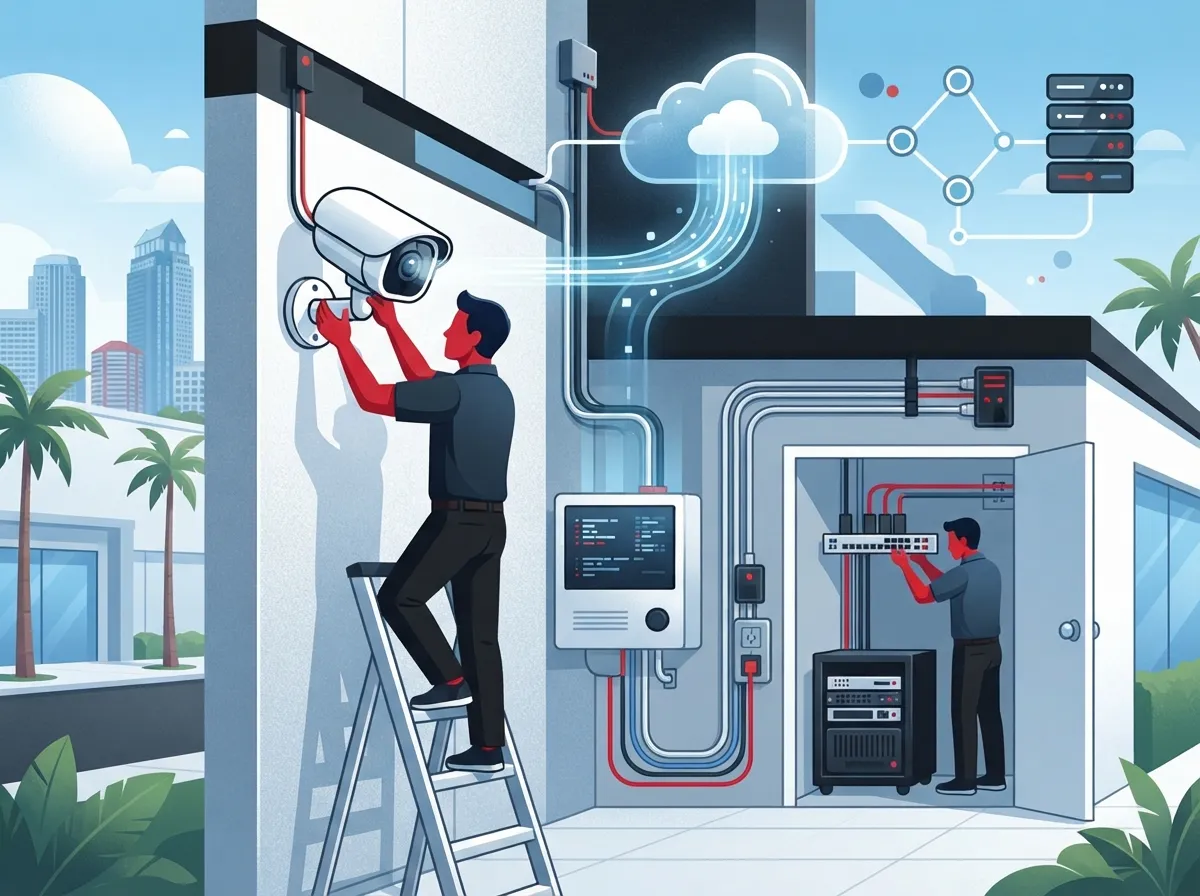 cloud video security installation tampa