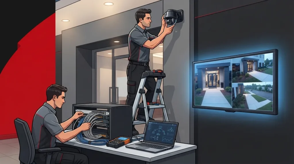 How Should Business Security Camera Installation Work?