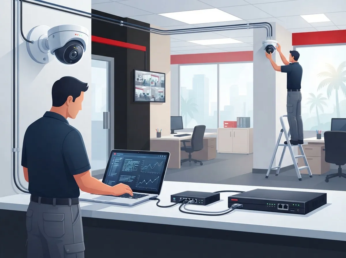 video security system setup tampa