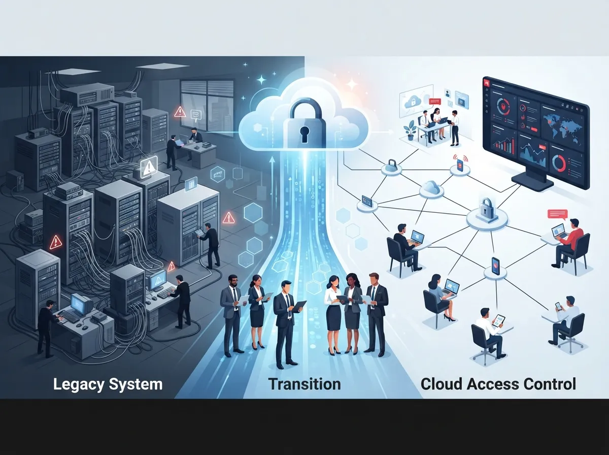 cloud access control for large organizations