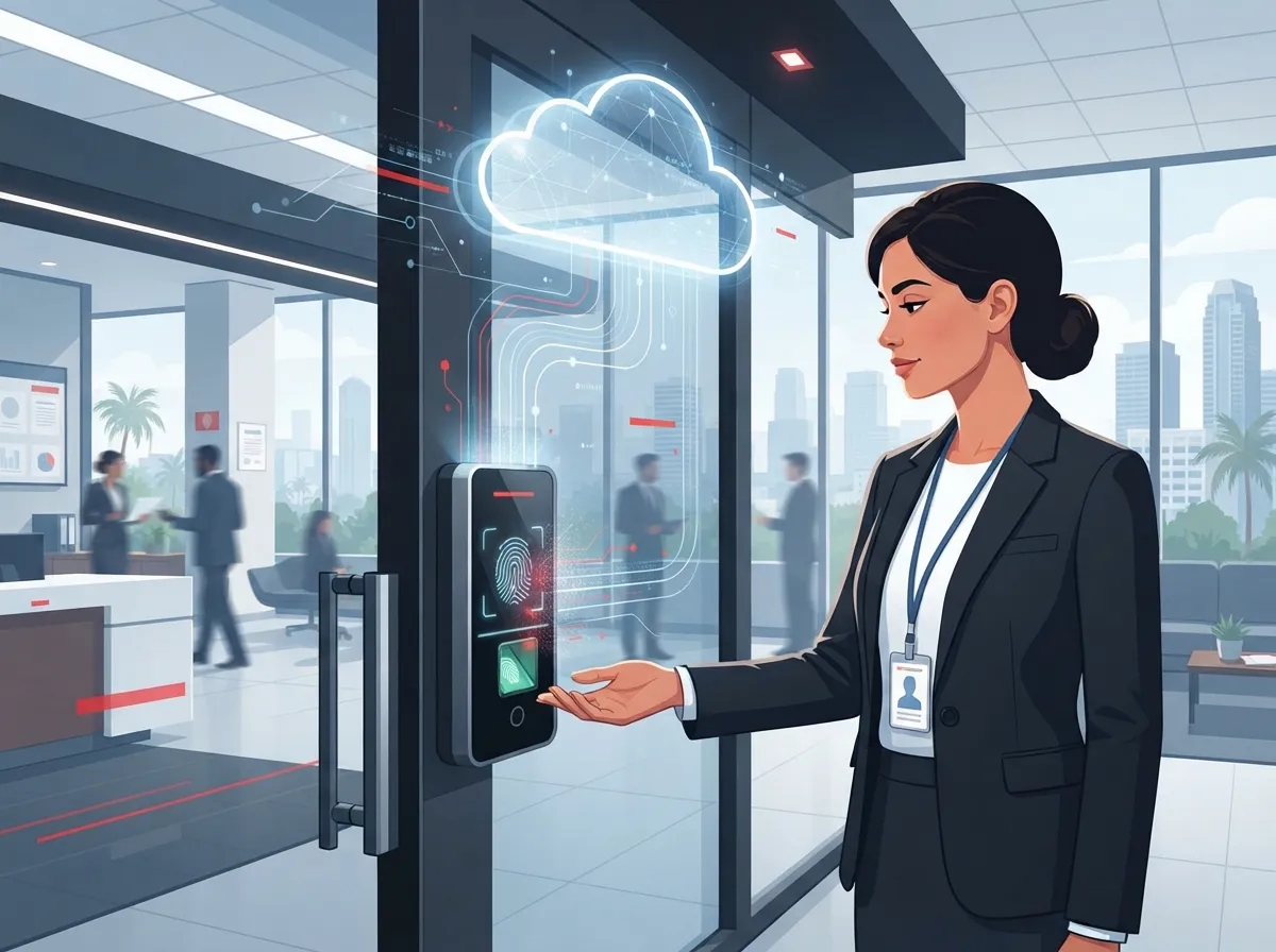 cloud access control biometric