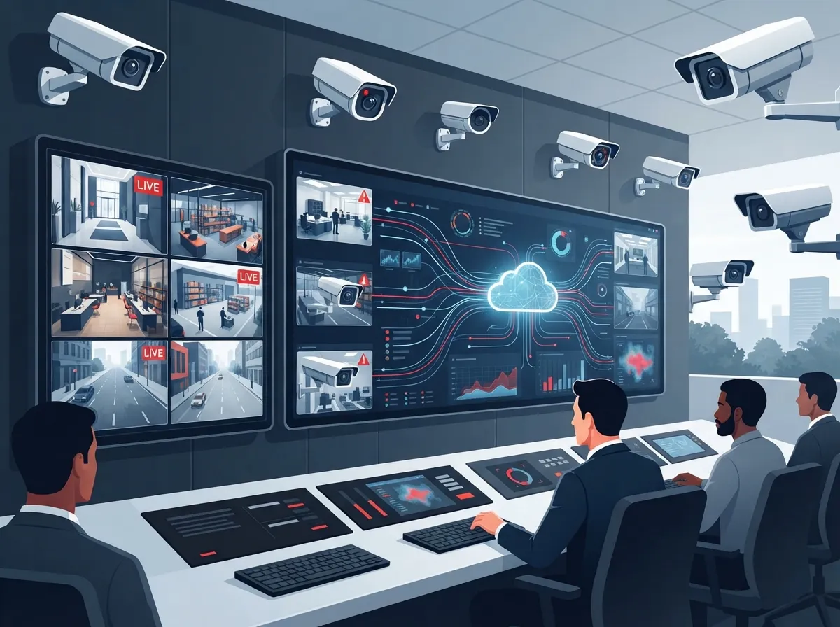 types of cloud surveillance cameras