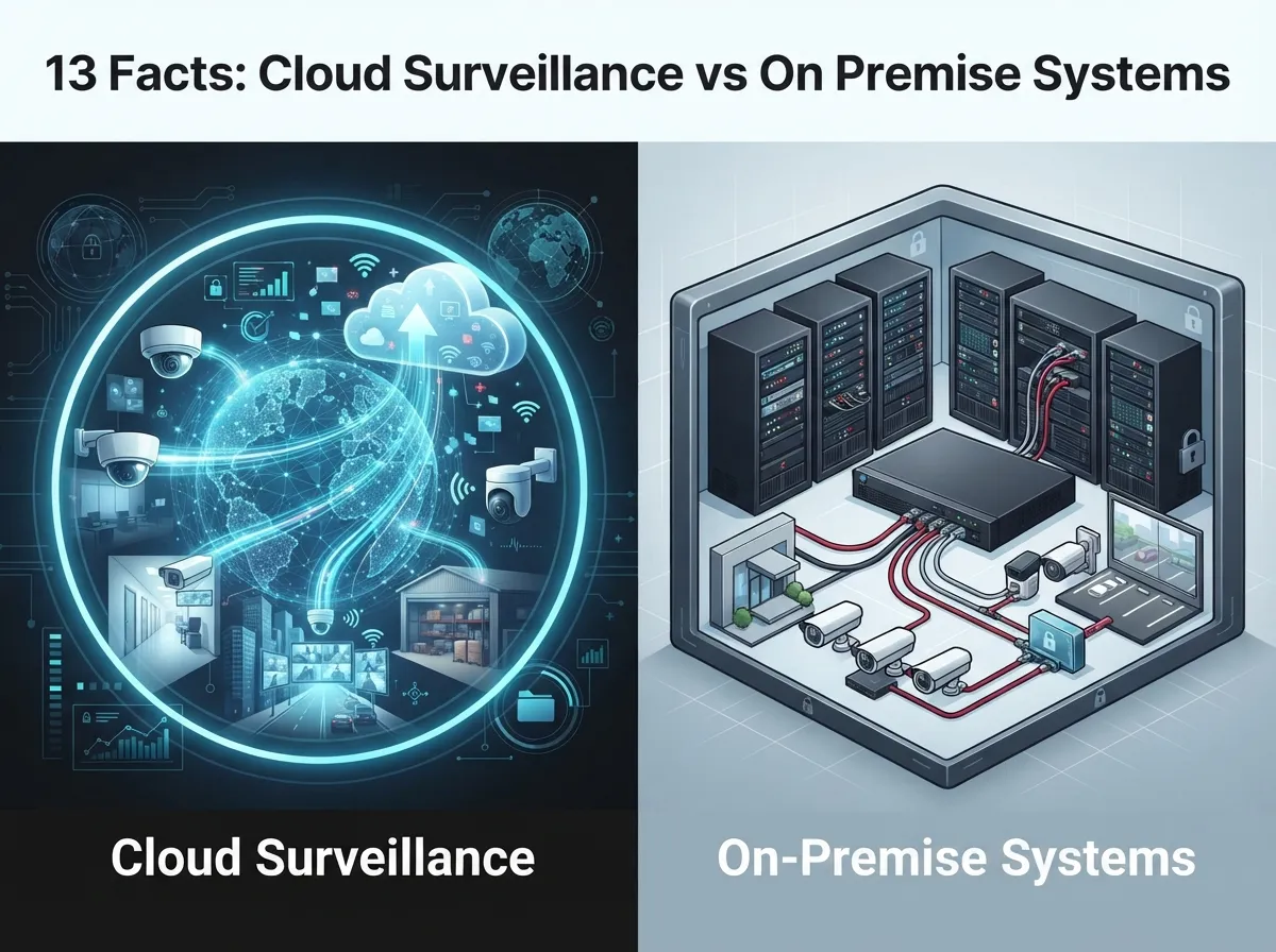 cloud surveillance vs on premise systems